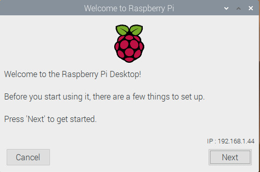 Lancement de l'initialisation du système