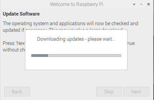 Téléchargement des mises à jour
