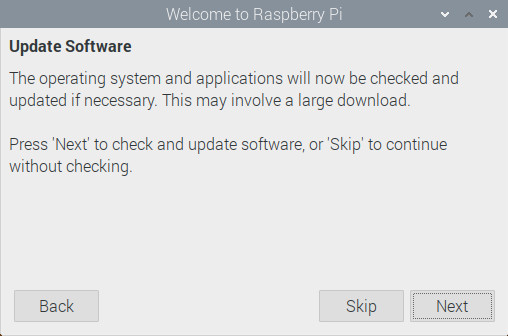 Lancement des mises à jour initiales